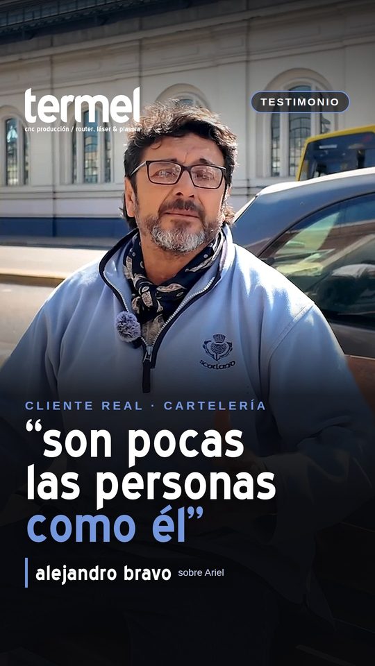 Testimonio de Alejandro Bravo, carteles y fachadas · La Plata